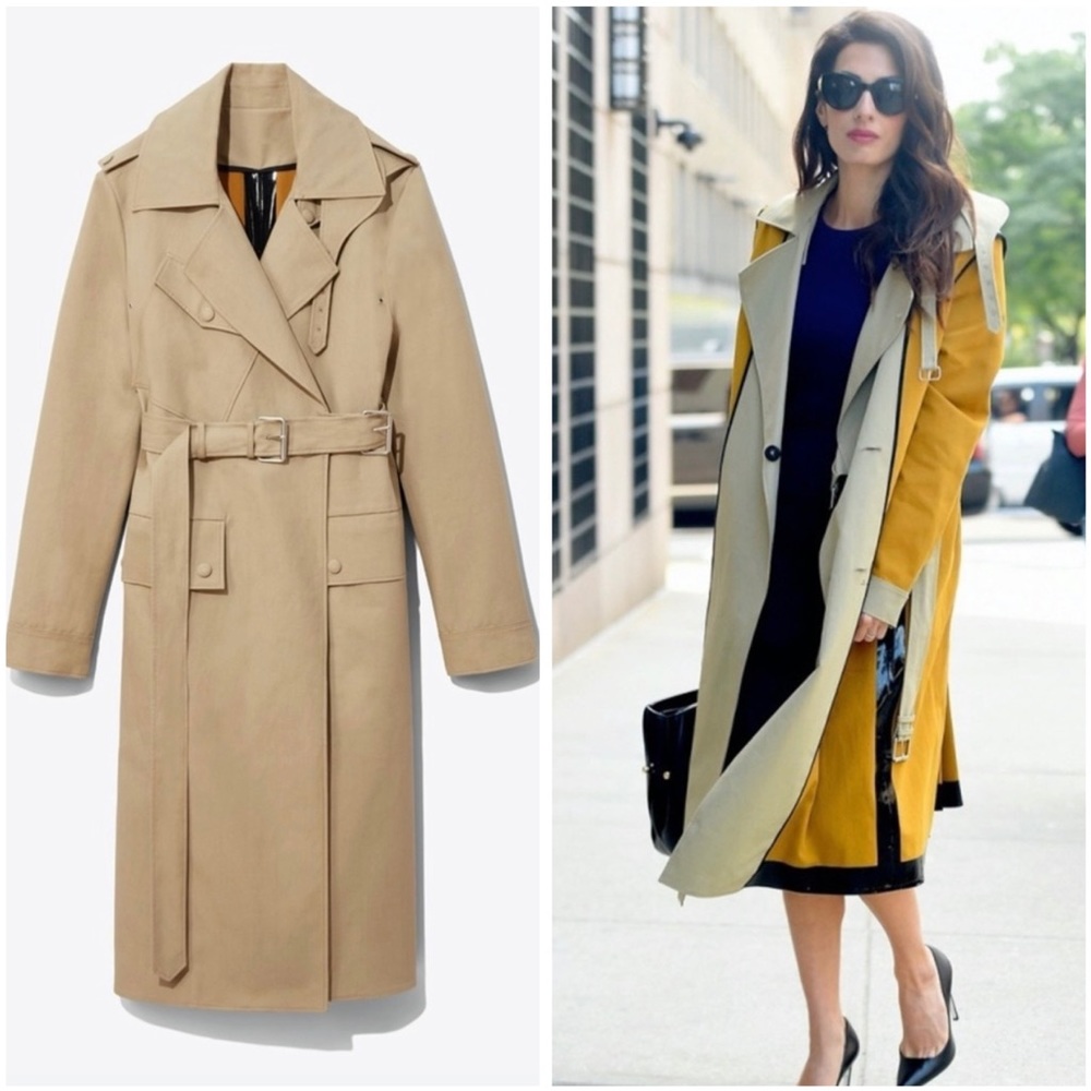 Proenza Schouler Reversible Bonded Trench Coat